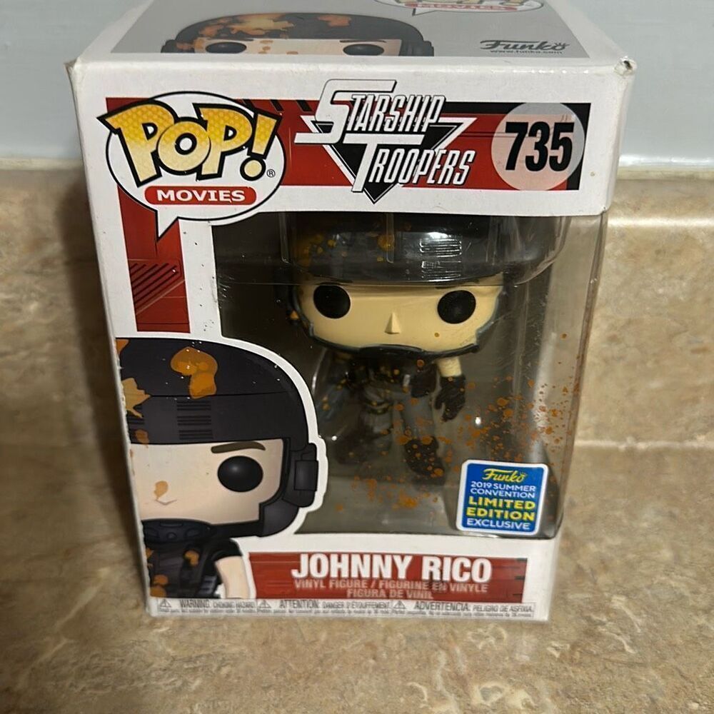 Funko Pop! Vinyl: Johnny Rico 2019 Summer Convention Exclusive‎ #735
